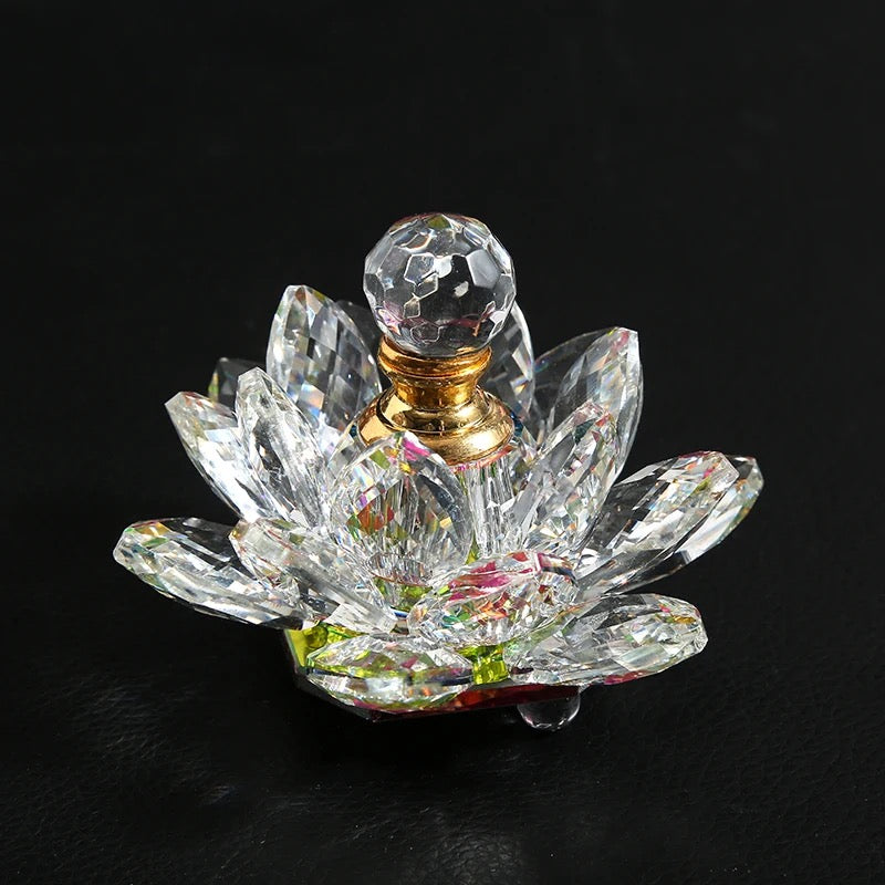 Lotus Crystal Oil Fragrance Bottle. Included with Fragrance.